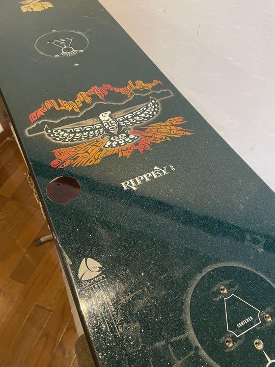 Rare 1999 Vtg Burton Jim Rippey Pro Model 156cm Snowboard W