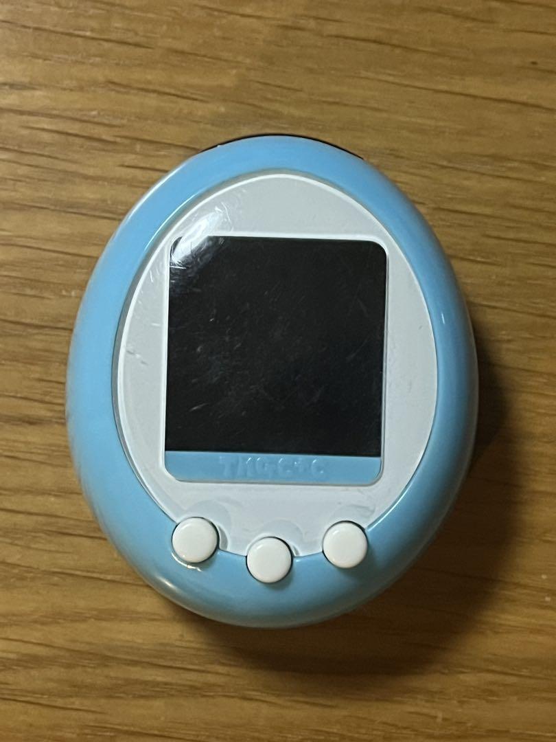 【レア】【美品】たまごっちプラスカラー　ブルー　箱あり 希少 たまごっち プラスカラー 水色