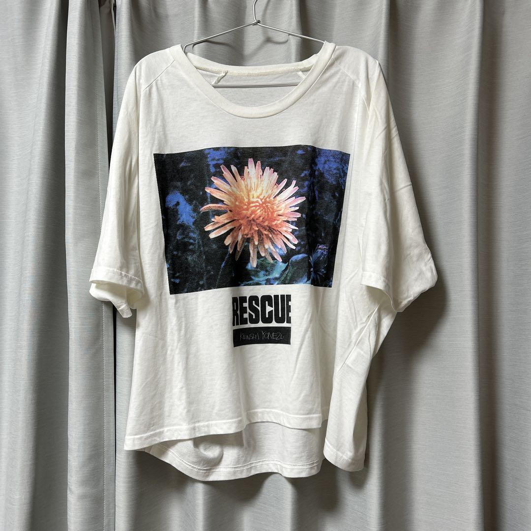 米津玄師 RESCUETシャツ Lサイズ - メルカリ