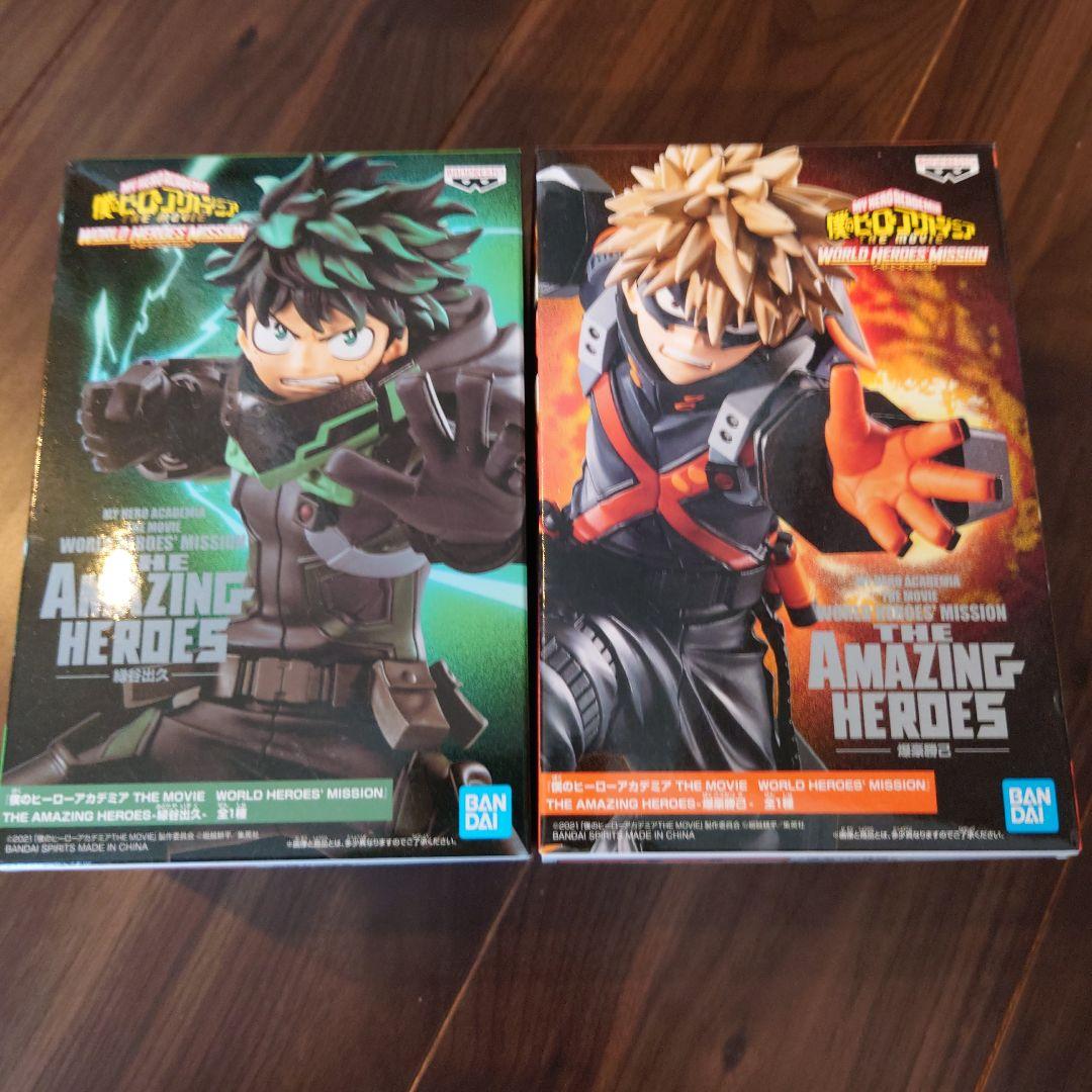 ヒロアカ　デク　world heroes mission A賞フィギュア Amazon.co.jp: BANDAI SPIRITS(バンダイ スピリッツ 一番くじ 僕