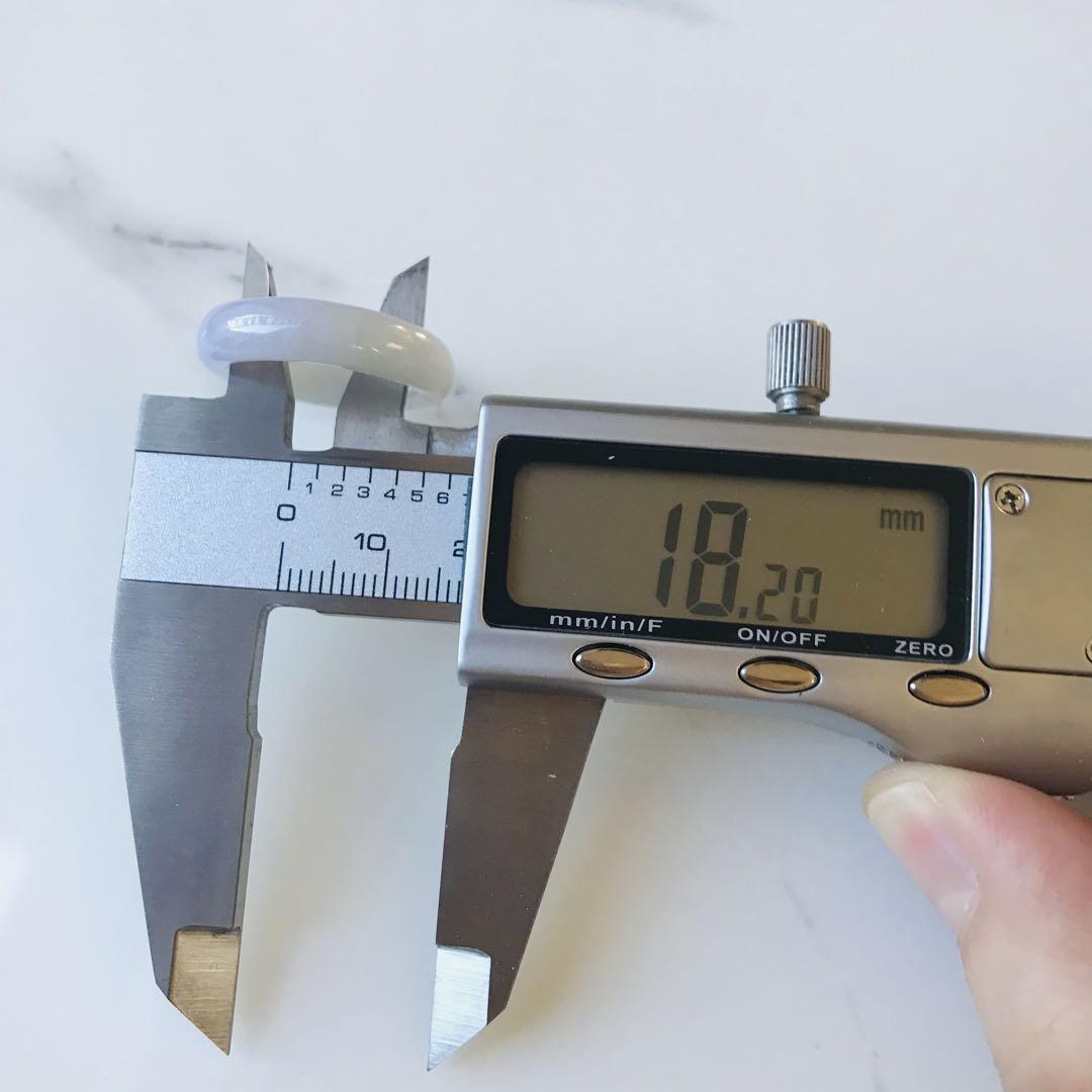 [R298-001］翡翠　くりぬき　リング　天然石　ミャンマー産　16号　指輪