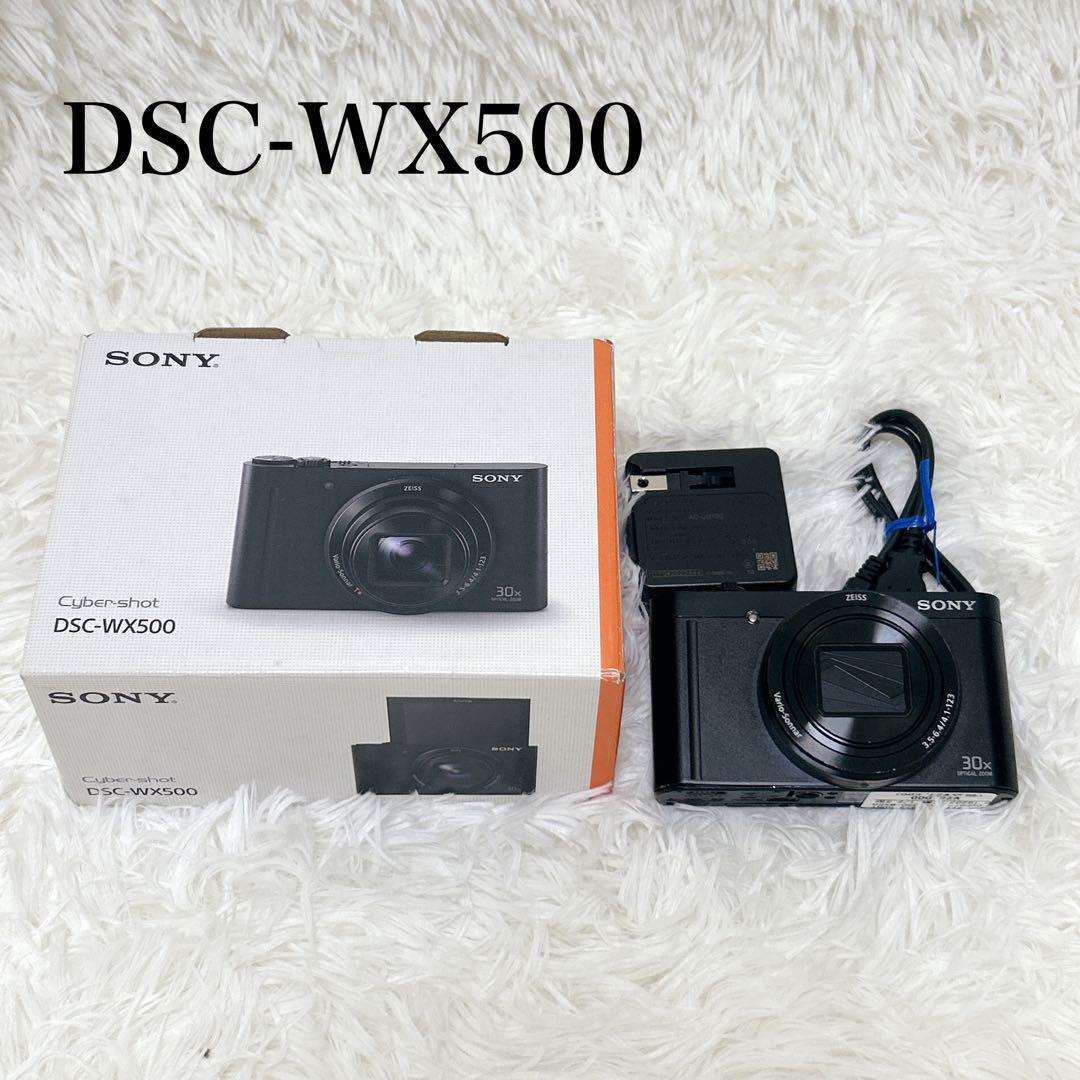 SONY DSC-WX500 　30倍ズームデジタルカメラ　付属品付き