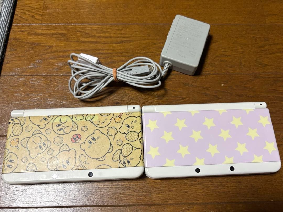 new任天堂3ds 本体 ホワイト 着せ替えプレート 2台 KTR-001