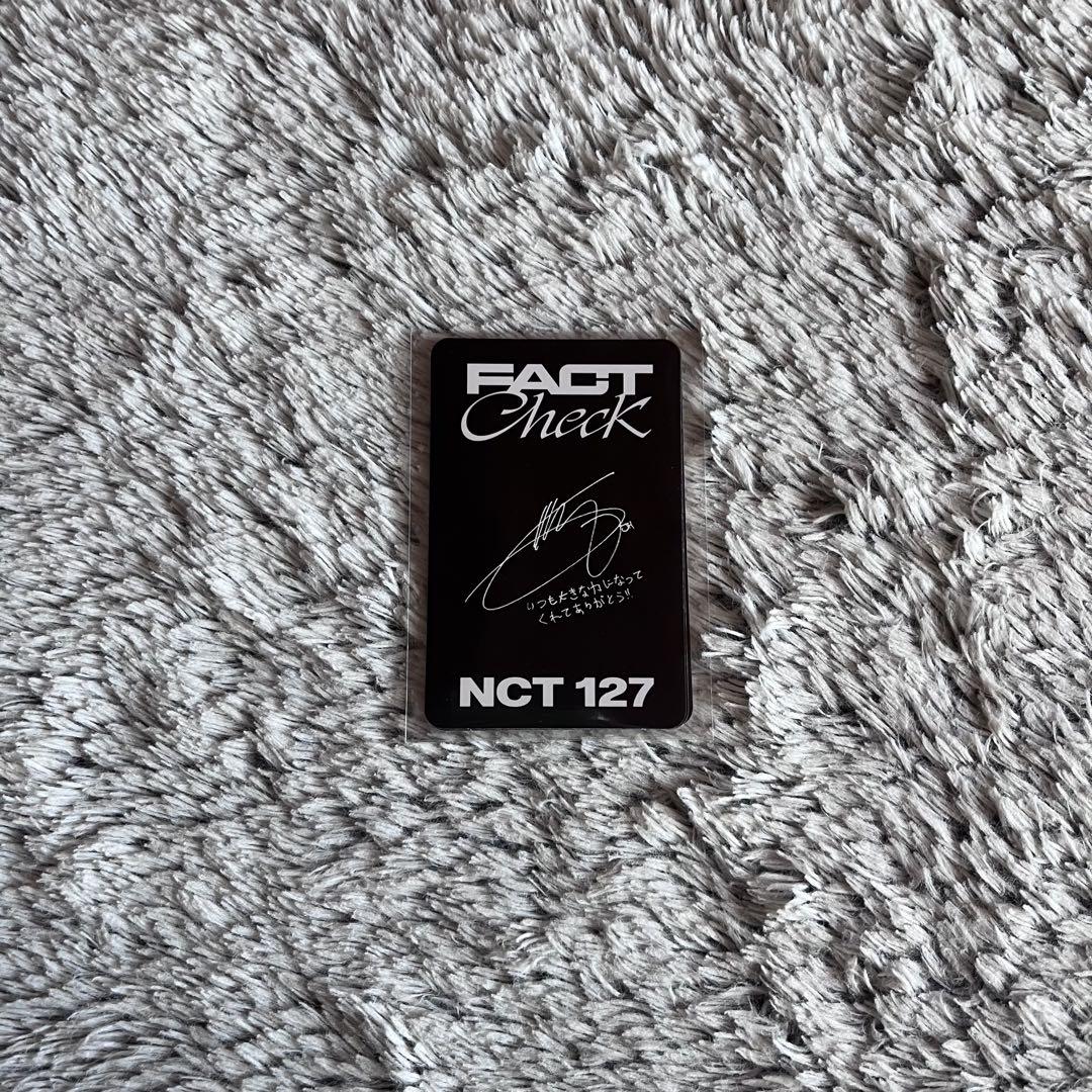 NCT 127 factcheck fact check ジェヒョン トレカ - メルカリ