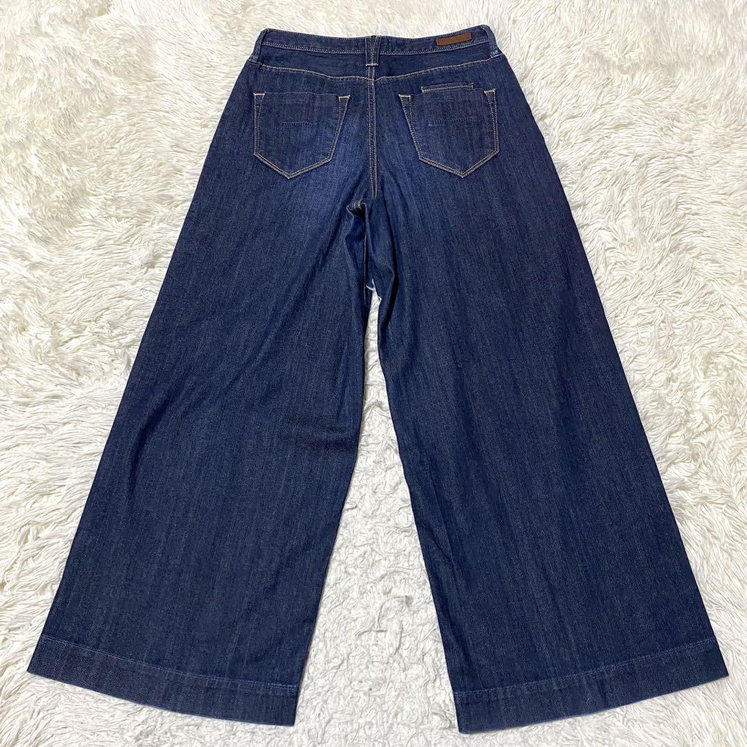 良品✨Yanuk デニム ワイド Lydia W26 ストレッチ レディース