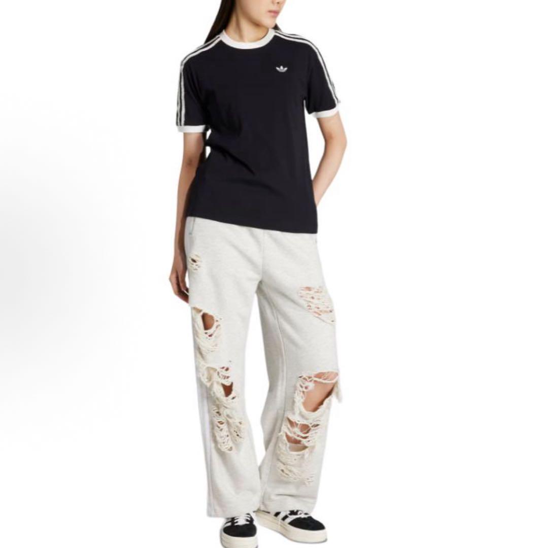 新品XS Adidasジョガー スウェットパンツ ダメージ KC8822