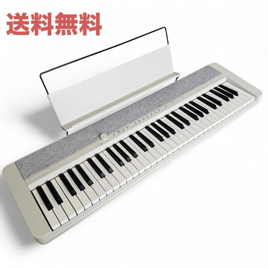 解説動画あり】キーボード 電子ピアノ CASIO CT-S1 WE ホワイト