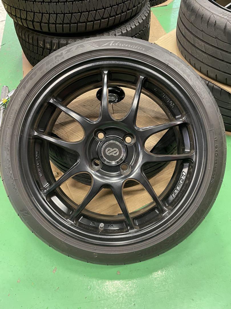 エンケイPF01 16.17インチ ブリヂストンアドレナリン16.17インチ