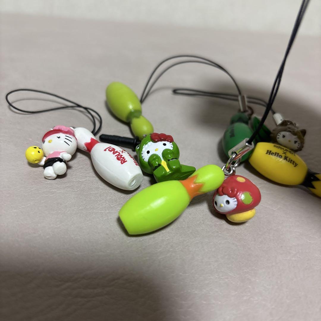 Hello Kittyハローキティ サンリオ©️ストラップ 根付セット非売品
