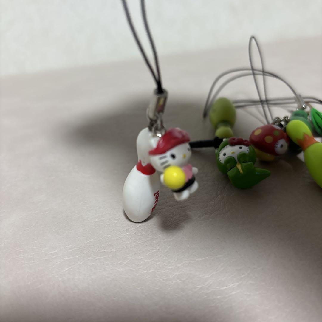 Hello Kittyハローキティ サンリオ©️ストラップ 根付セット非売品