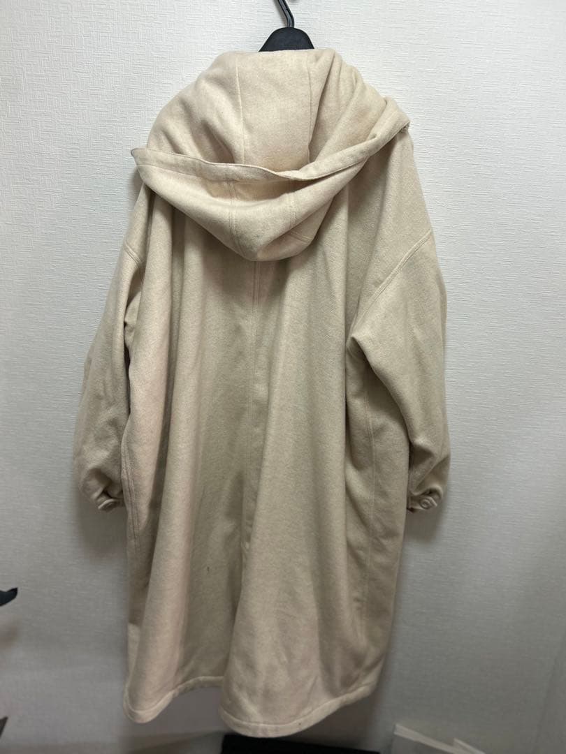 F/CE. ベージュホワイト　ダッフルコート