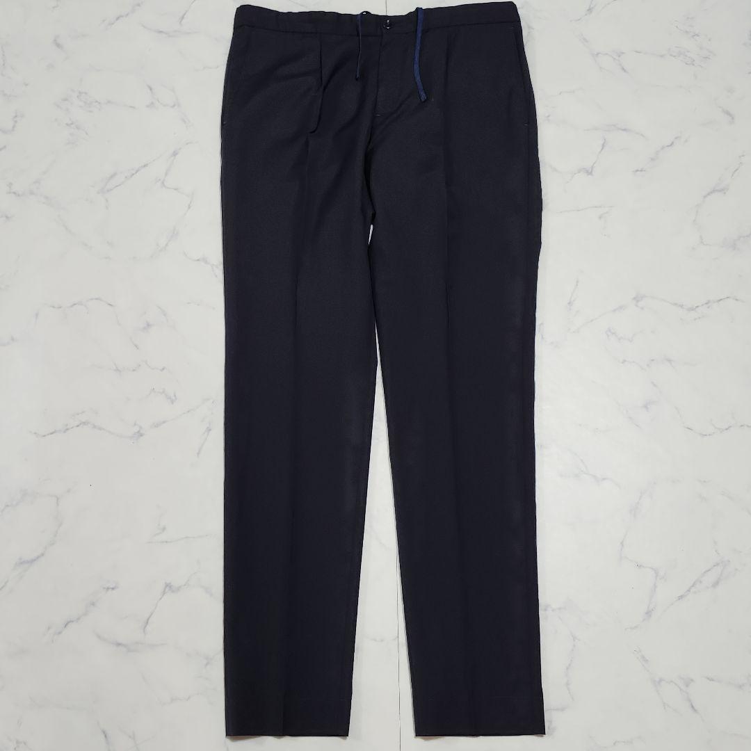美品☆サイズ50 インコテックス スラックス スーパー100's ドローコード 美品☆サイズ50 インコテックス スラックス スーパー100's ドローコード
