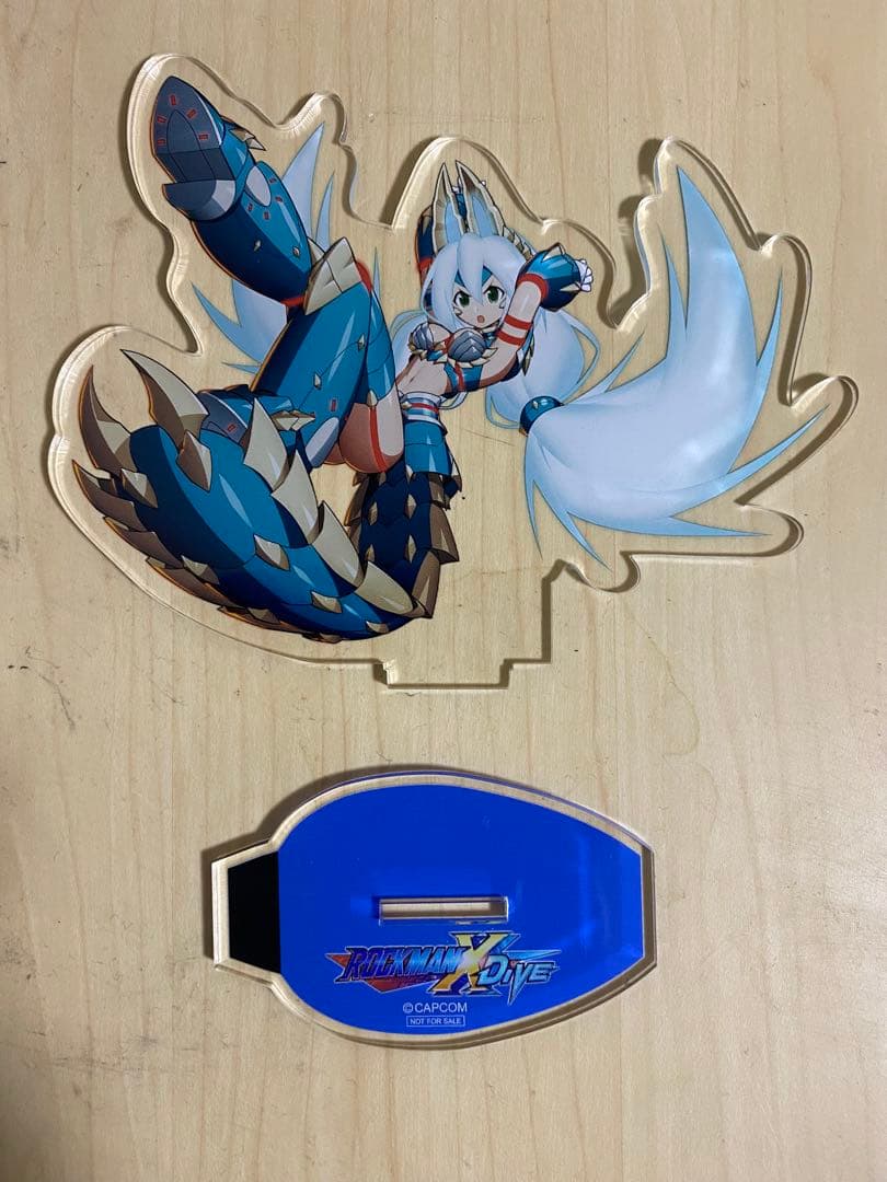 ロックマンX DiVE ジンオウアイリス　アクリルスタンド