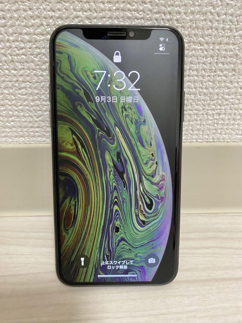 スマートフォン本体 iPhone Xs 256GB SpaceGray Amazon | 【整備済み品】 Apple iPhone XS 256GB スペースグレー