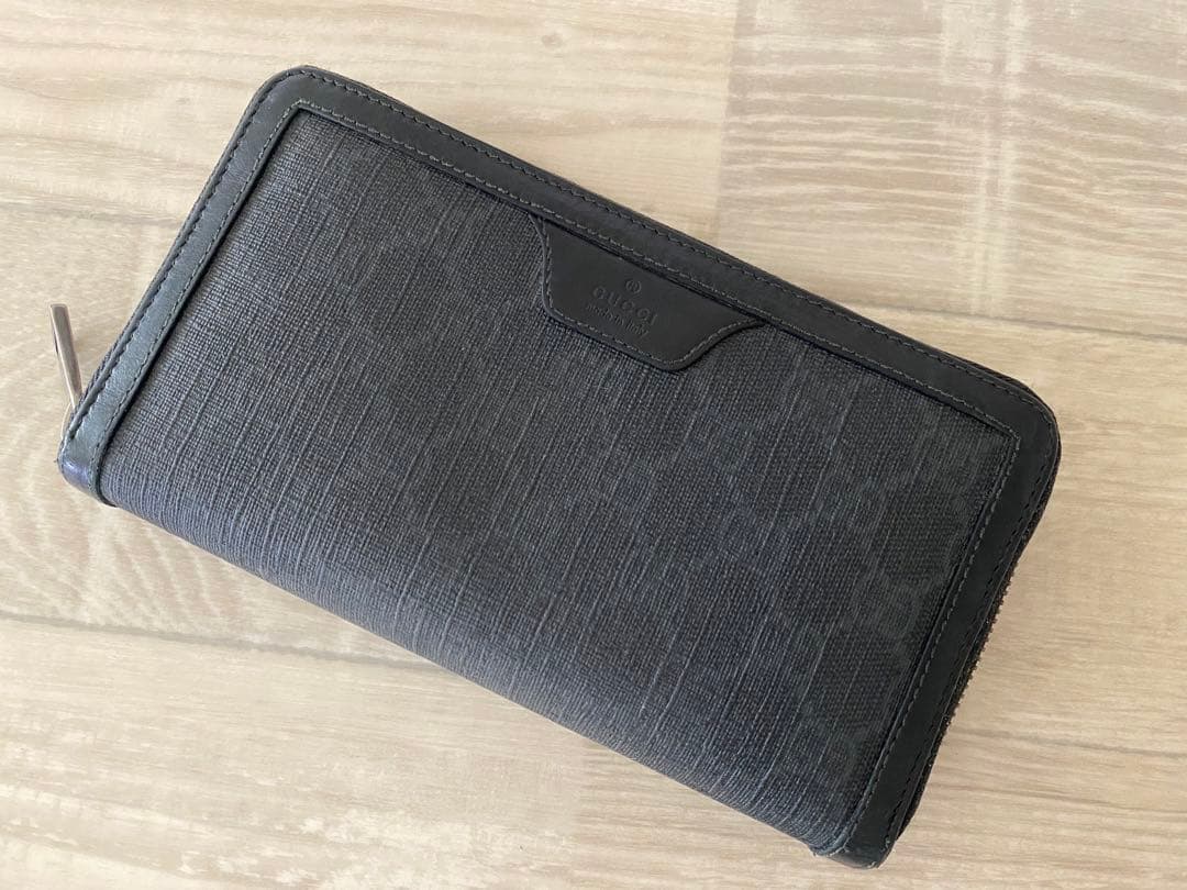激安ブランド GGスプリーム グッチ GUCCI 長財布 ラウンドジップ