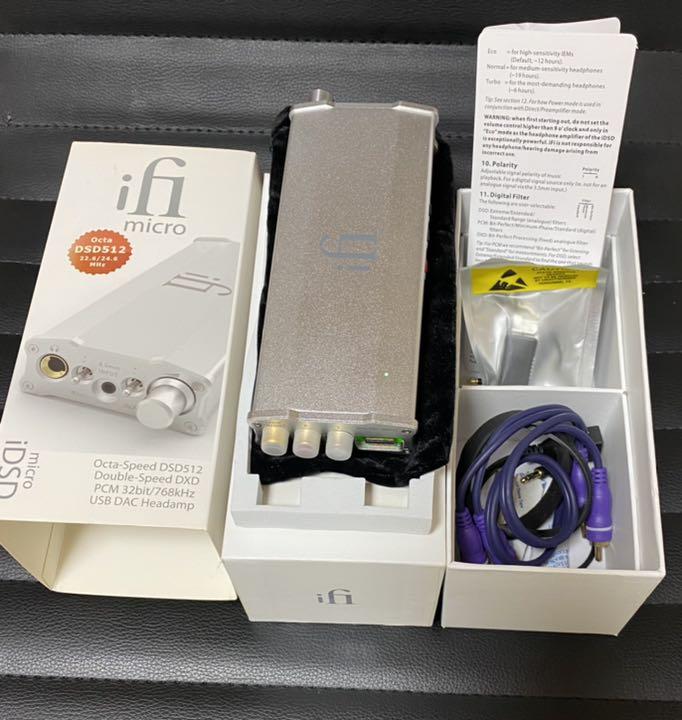 ファッションデザイナー ifi micro ジャンク品 iDSD - アンプ