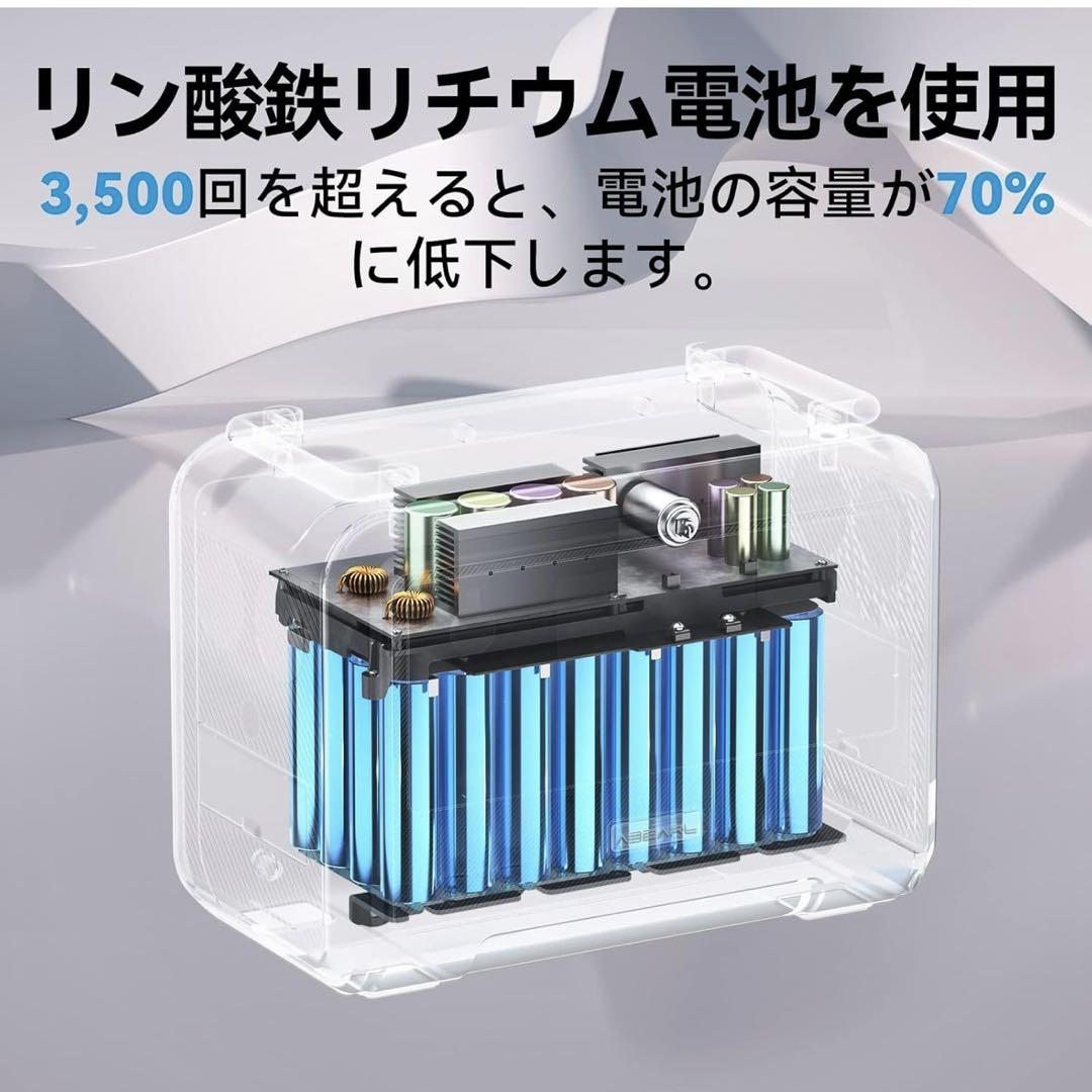 ポータブル電源 大容量960Wh AC出力1200W 1.5時間フル充電