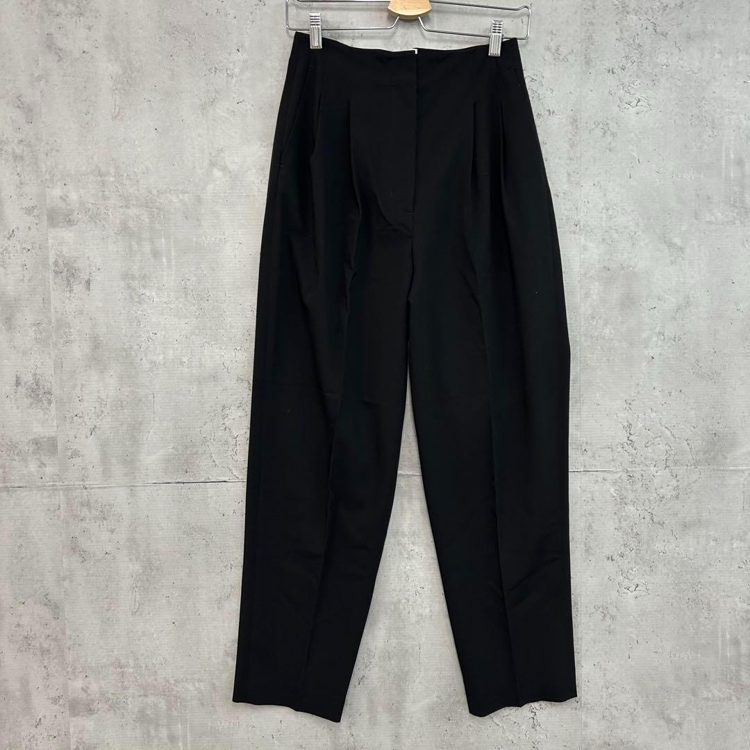 MARW UNITED ARROWS マルゥ タック テーパード パンツ38 黒