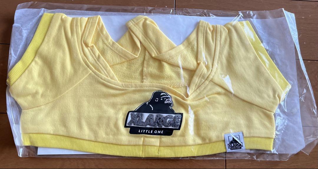 LOVOT×XLARGE KIDS ロゴフーディ（イエロー） XLARGE KIDS × LOVOT ロゴフーディ(イエロー) | LOVOT ウェブストア