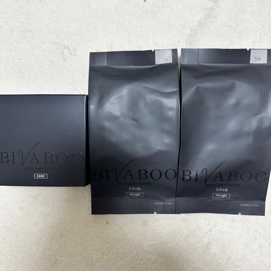 BIVABOO ベルベットジュエル クッションファンデーション