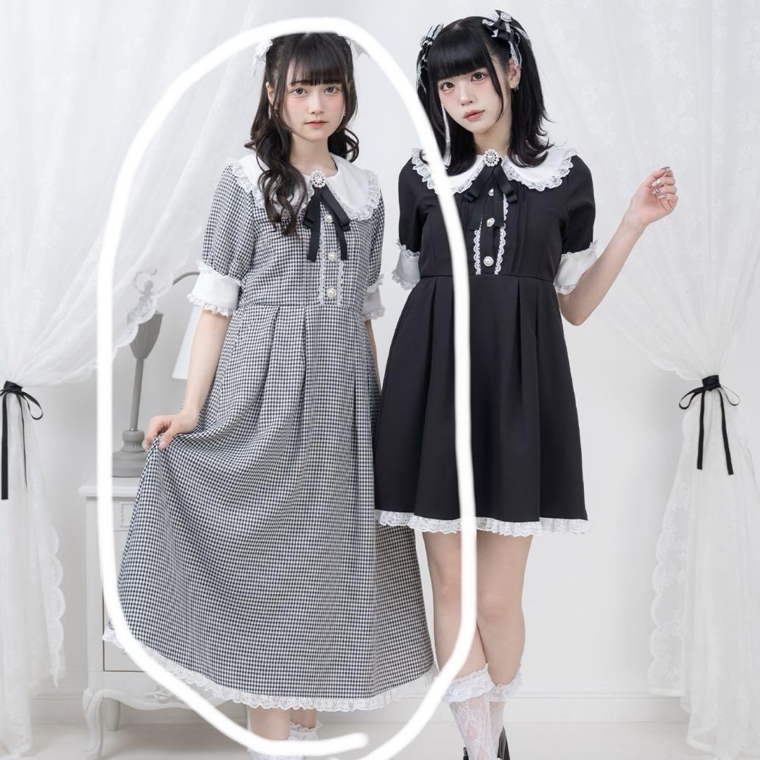 夢展望　ディアマイラブ dear mylove ご令嬢レースワンピース　チェック