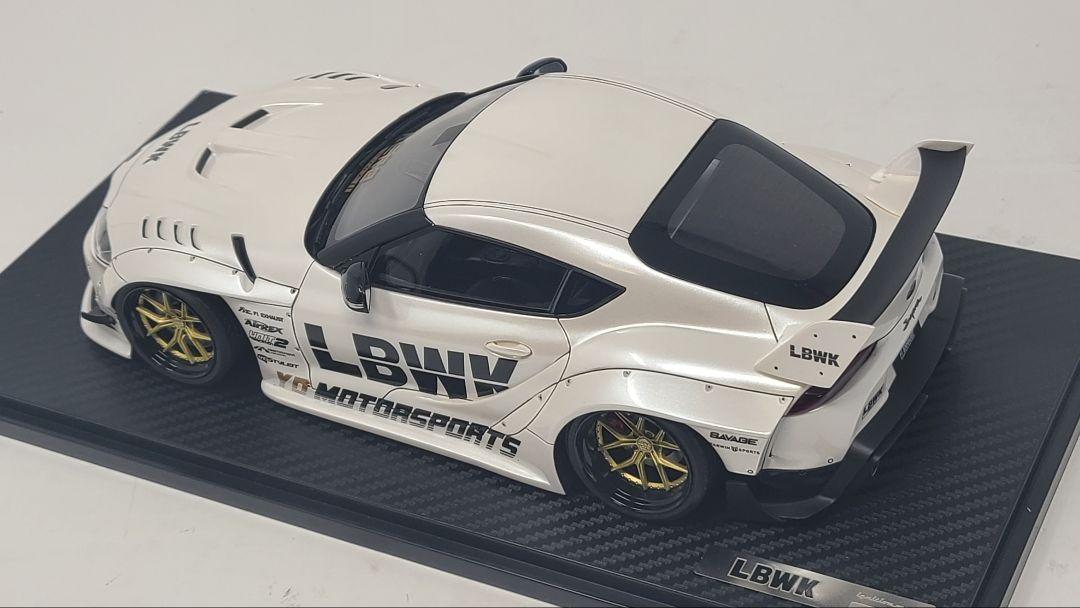 ミニカー 1/18 LB-WORKS TOYOTA SUPRA (A90)