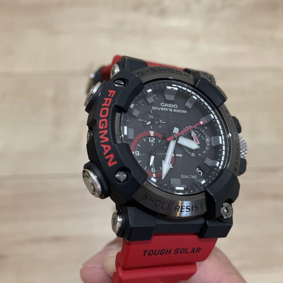 GWF-A1000-1A4JF  レッド　フロッグマン