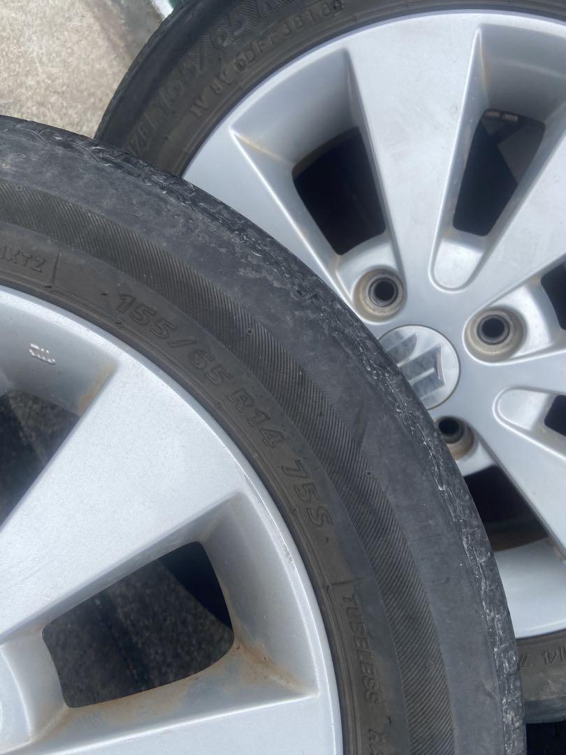 スズキワゴンR 純正ホイール　MH21S 中古品　タイヤおまけ程度　引き取り歓迎