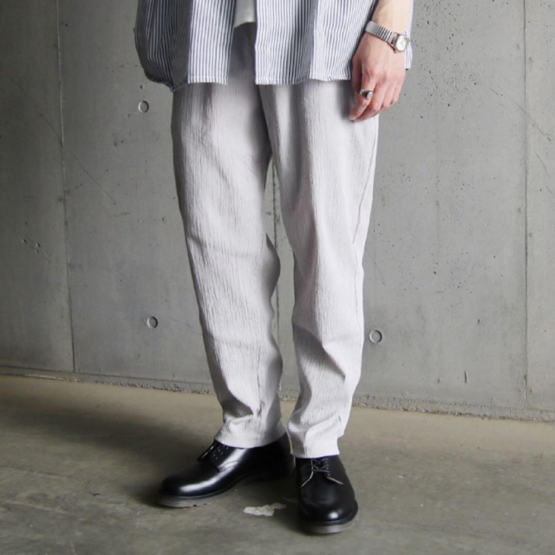 パンツ CURLY&Co/ YORYU CREPE TAPERED TROUSERS
