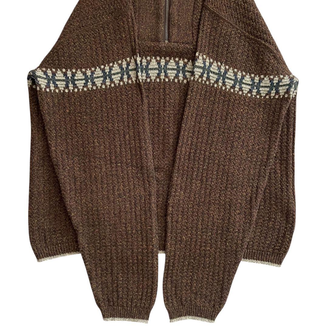 【美品】ST.JHONS BAY 90s USA製 ハーフジップ コットンニット 【美品】ST.JHONS BAY 90s USA製 ハーフジップ コットンニット