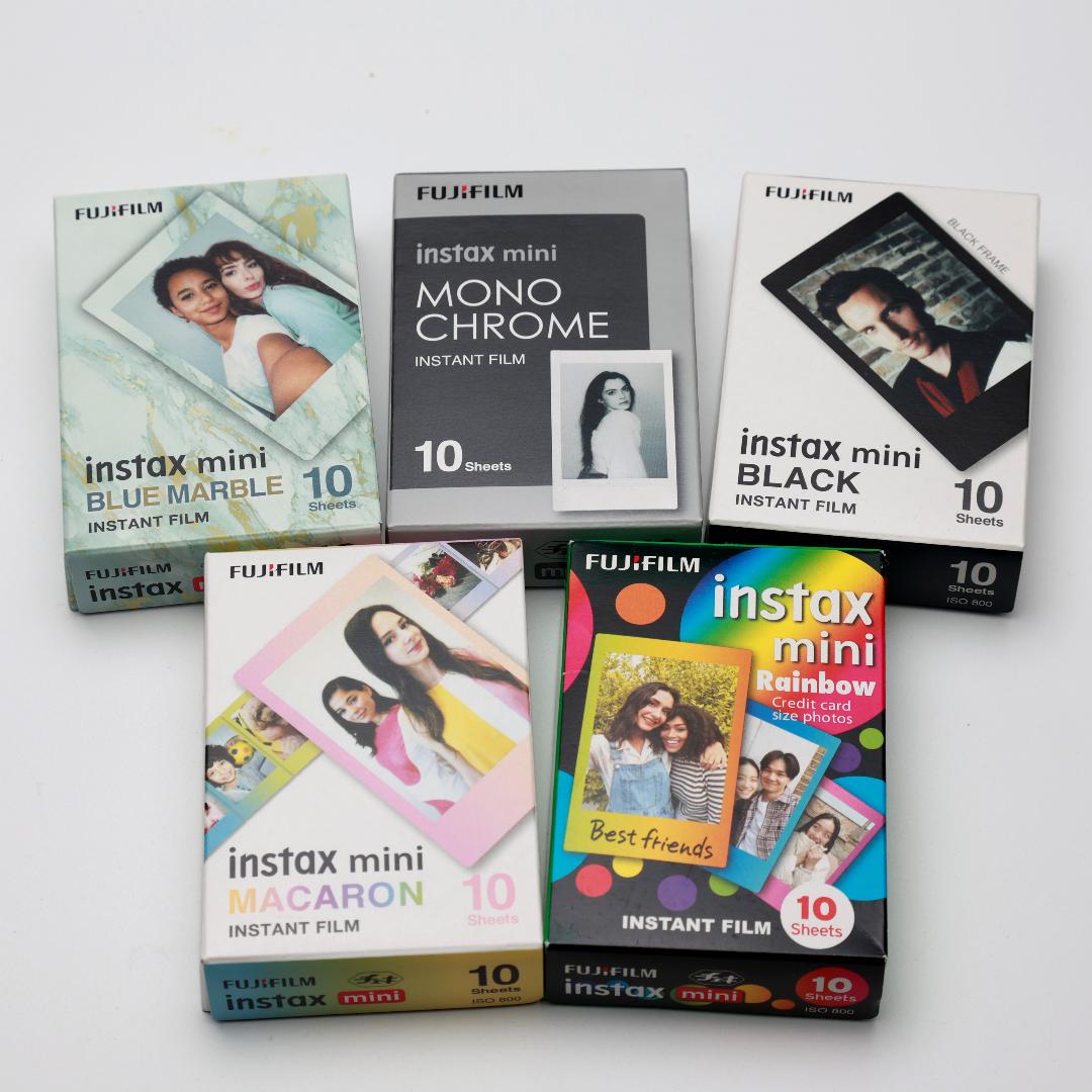 送料無料 instax mini フィルム 5種類セット 使用期限 2026.8