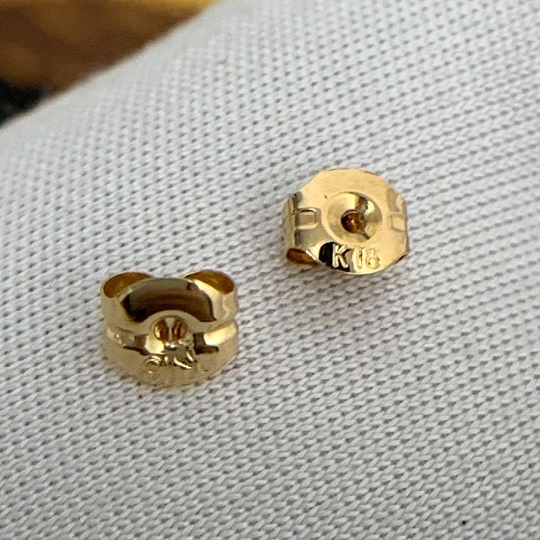 marie claire K18YG パール ダイヤモンド 0.08 ピアス marie claire K18YG パール ダイヤモンド 0.08 ピアス