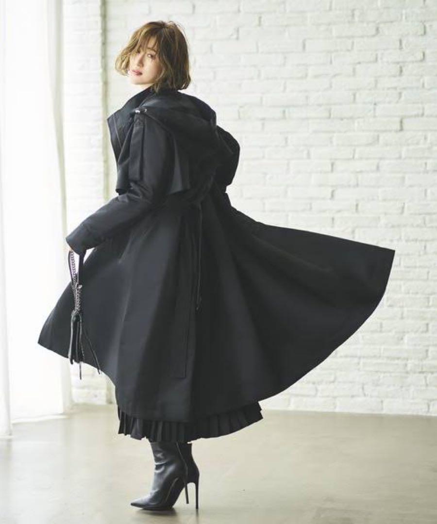 美品　RUIRUE BOUTIQUEトレンチコート 2way 撥水 M