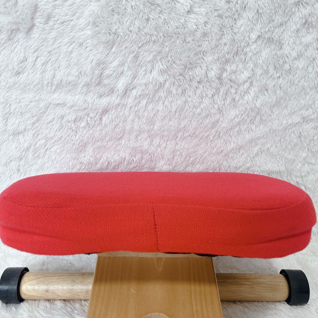 美品】宮武製作所 プロポーションチェア バランスチェア レッド