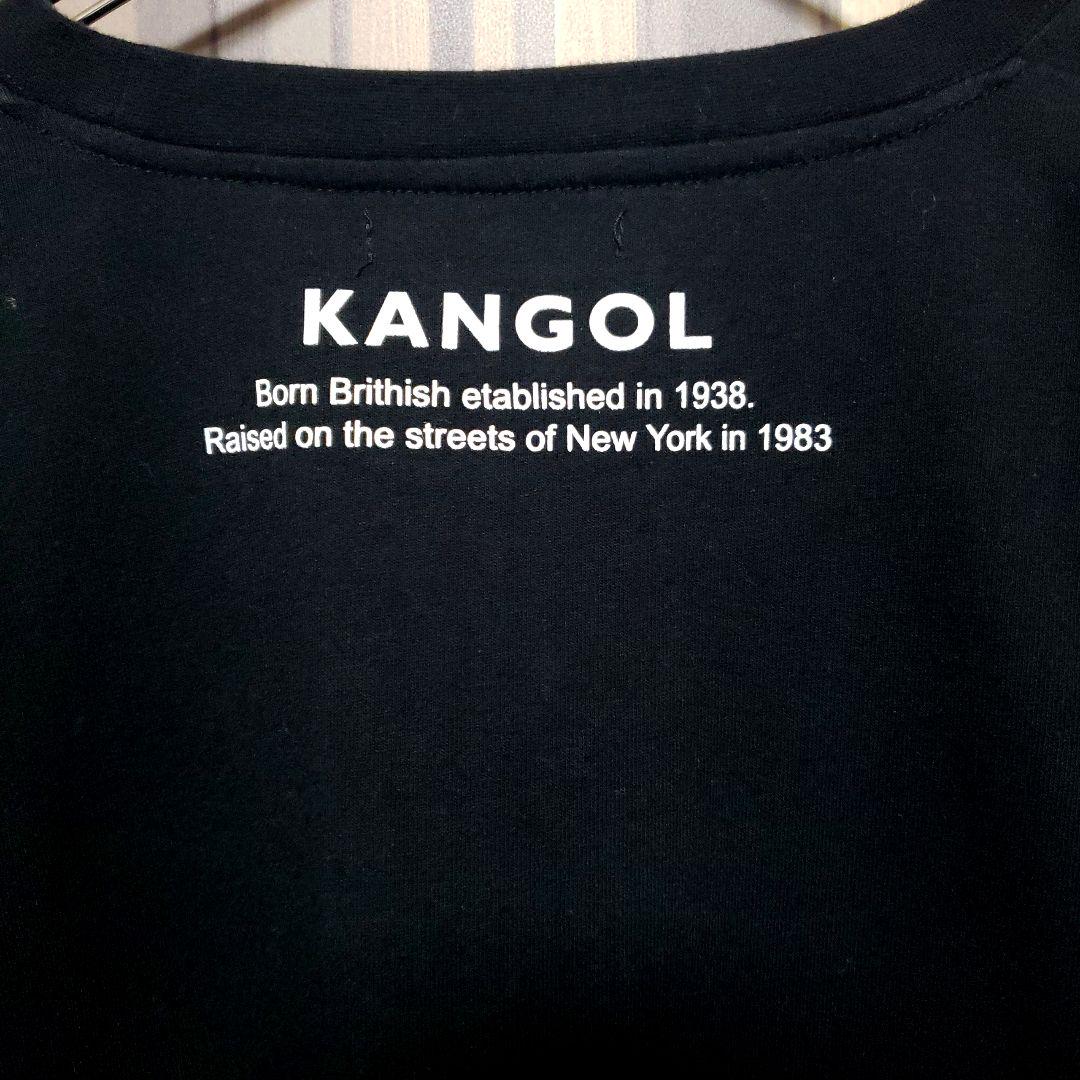 【一部予約販売中】 【KANGOL】カンゴール ワンポイント 刺繍ロゴ スリーブロゴ ロンT L 【一部予約販売中】 【KANGOL】カンゴール ワンポイント 刺繍ロゴ スリーブロゴ ロンT L