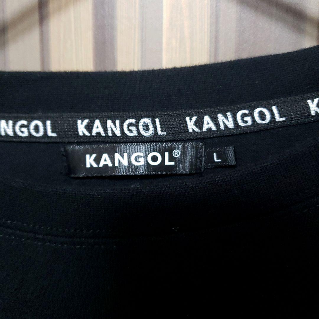 【一部予約販売中】 【KANGOL】カンゴール ワンポイント 刺繍ロゴ スリーブロゴ ロンT L 【一部予約販売中】 【KANGOL】カンゴール ワンポイント 刺繍ロゴ スリーブロゴ ロンT L