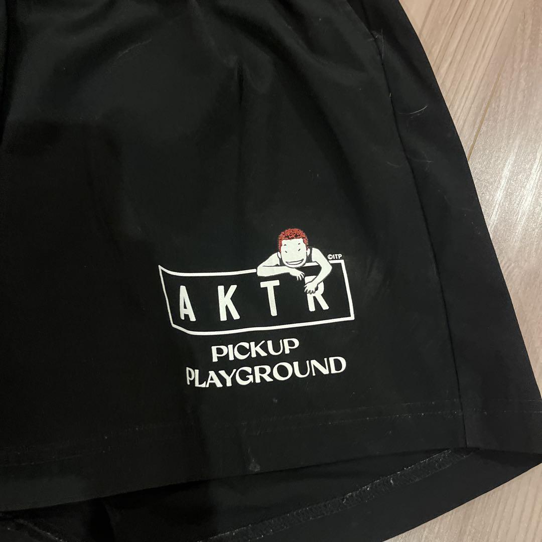 AKTR×スラムダンク バスケットボールパンツ ブラック Sサイズ