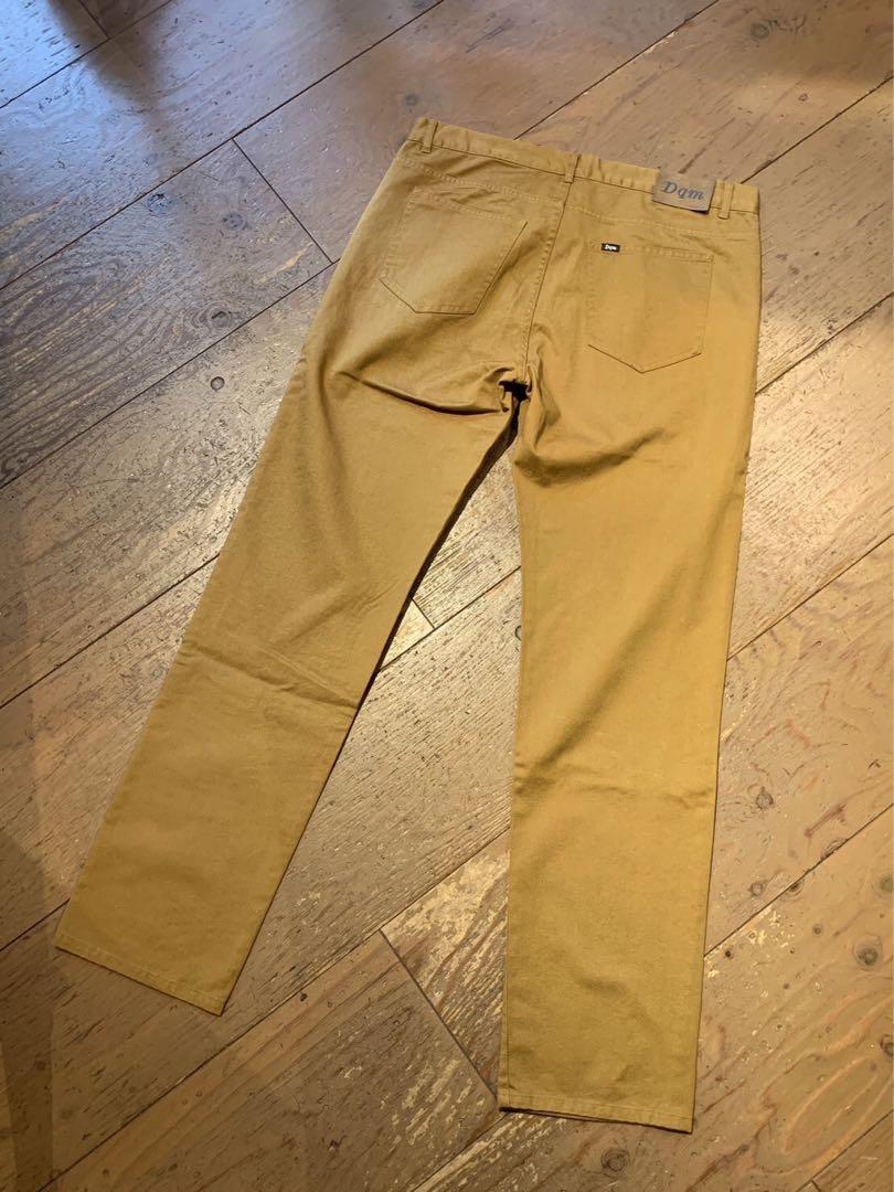 DQM NEW TORK ディーキューエム 未使用 ワーク パンツ キャメル