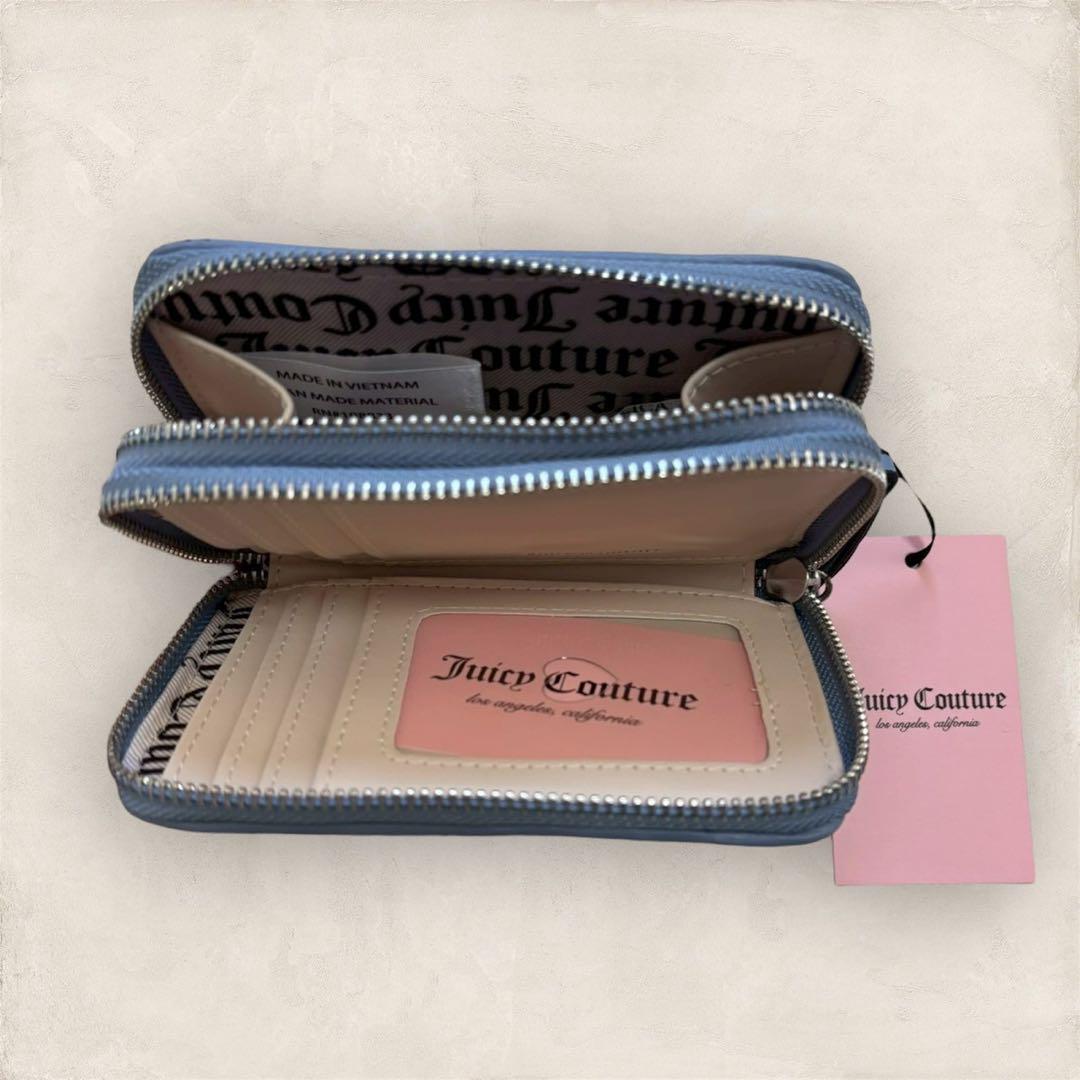 アメリカ限定】Juicy Couture二つ折り財布ダブルジップ【新品未