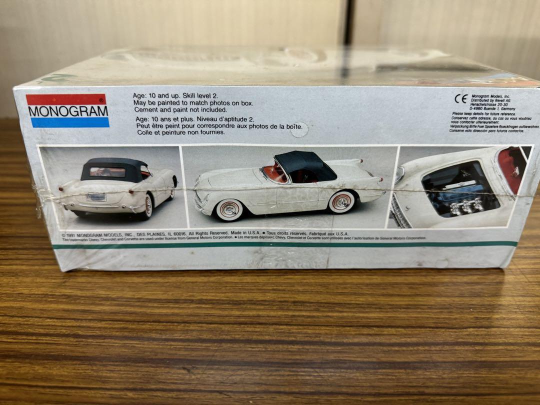 新品　モノグラム　53. CORVETTE プラモデル レア 当時もの 新品 モノグラム 53. CORVETTE プラモデル レア 当時ものセ