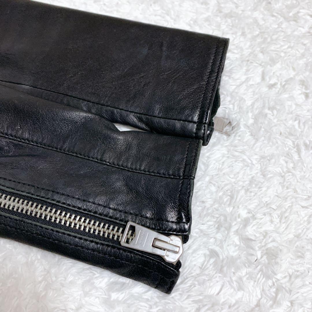 極美品 ALL SAINTS レザージャケット ライダースジャケット ブラック