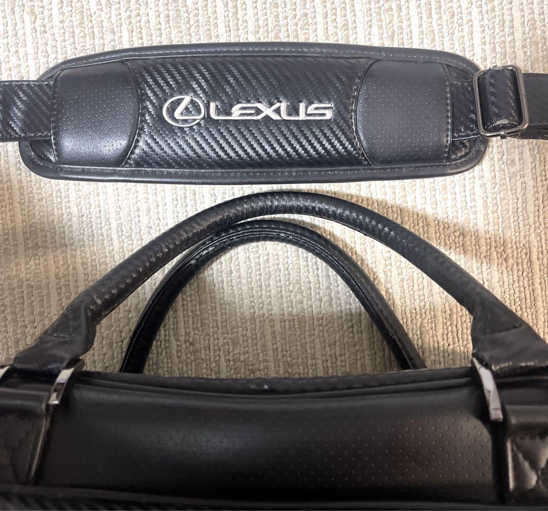 LEXUS ボストンバック GOLF BAG ゴルフシューズ収納ポケット有り