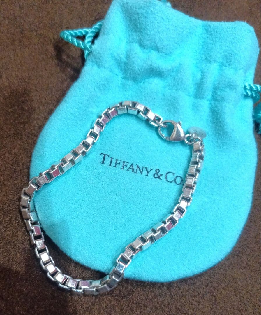 Tiffany Co. シルバー925 ベネチアン ブレスレットTIFFANY