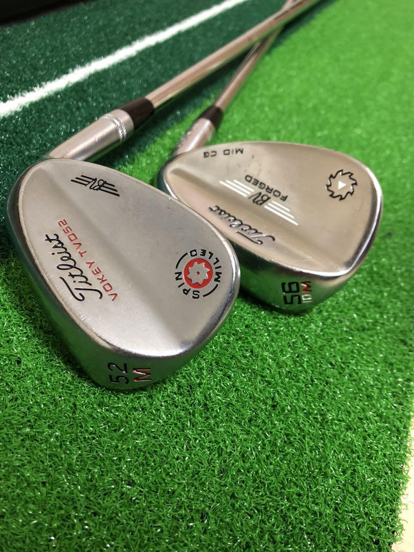 日本全国送料無料商品 特集 Titleist ボーケイ 度、タイトリスト ウェッジ56度、52 クラブ