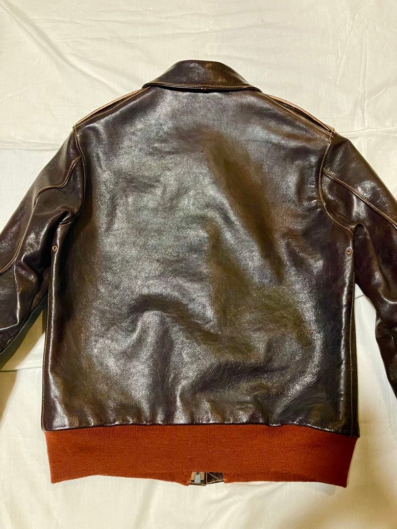 レインボーカントリー/A-2/ホースハイド/サイズ38/ダークシールブラウン/ レインボーカントリー/A-2/ホースハイド/サイズ38/ダークシールブラウン/