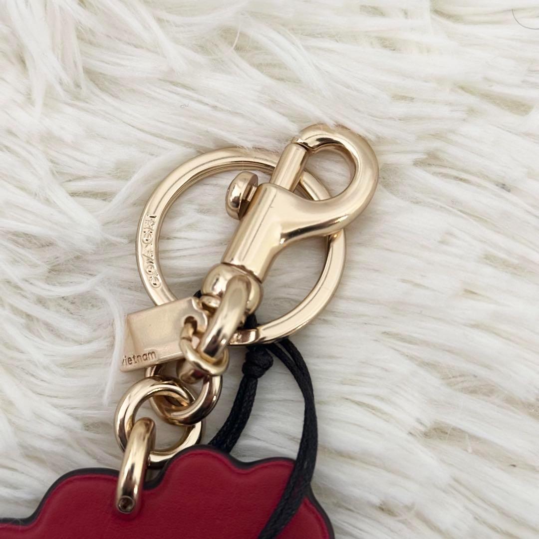 Disney x COACH ミニーマウス キーホルダー