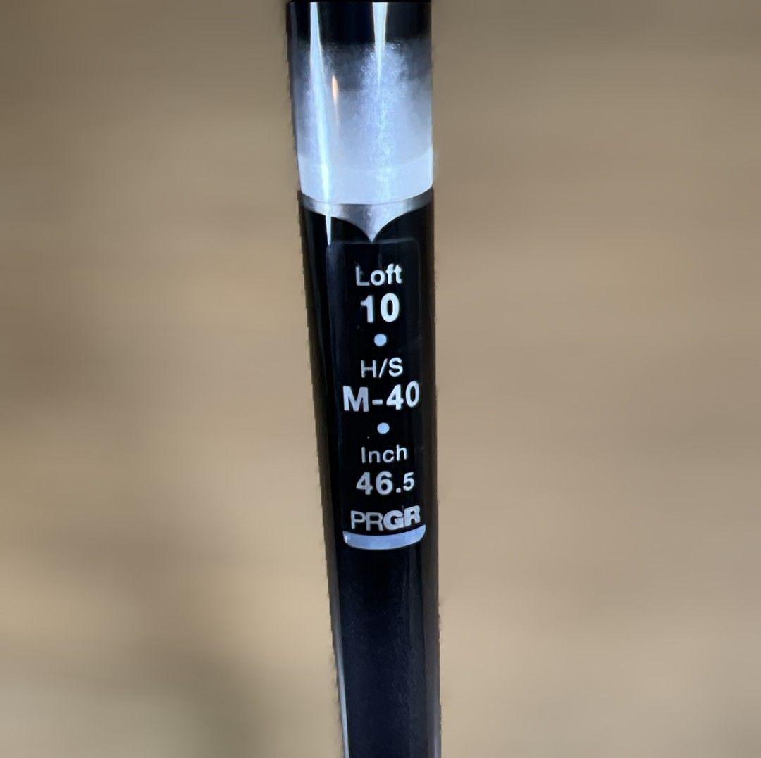 本日限り PRGR egg bird 1w 10゜M-40 SR 軽量 ‼️