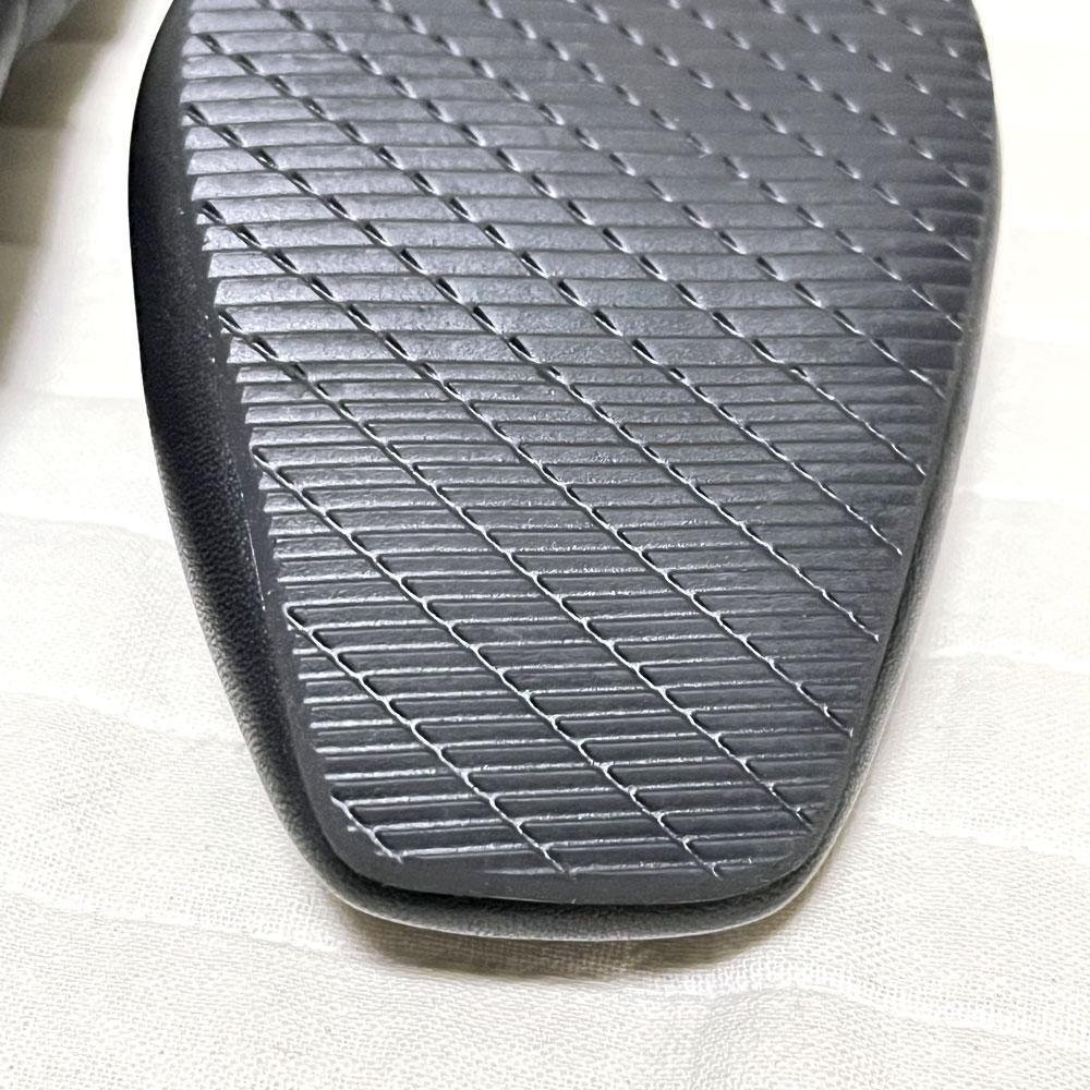 極美品 kurun tokyo スクエアトゥ バレエシューズ 撥水 ブラック