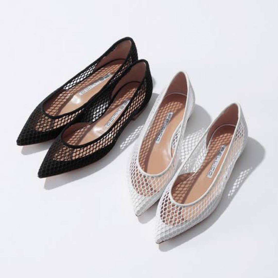 ★新品★ PELLICO ペリーコ メッシュフラットパンプス★メッシュ パンプス