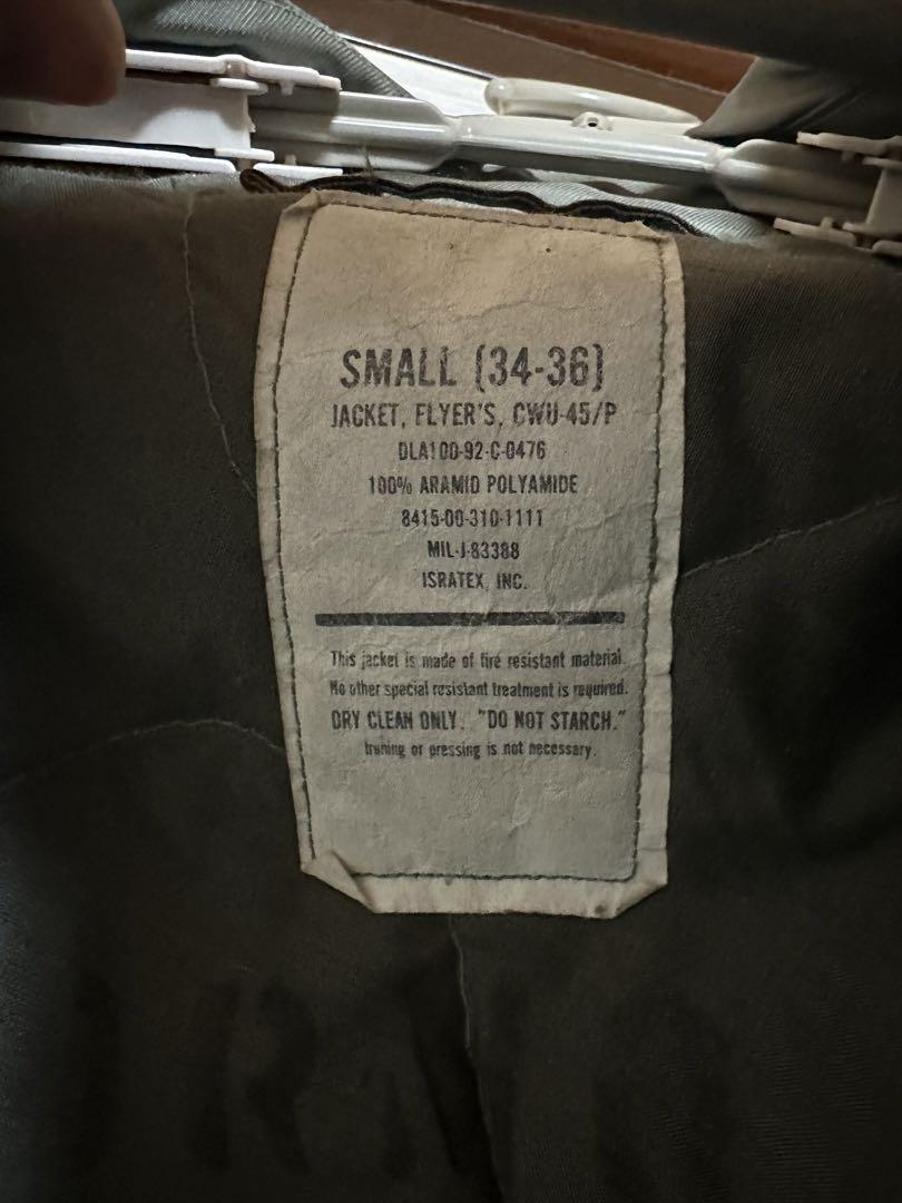 ジャケット・アウター CWU-45P SMALL 34-36